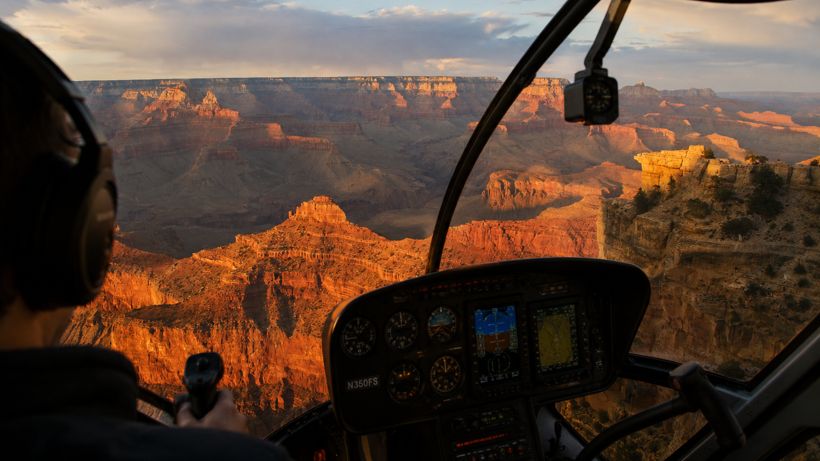 Grand Canyon hélicoptère